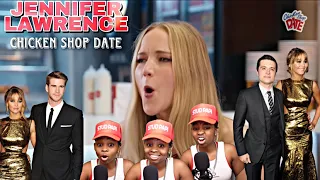 WHICH ACTOR GAVE JENNIFER LAWRENCE THE WORST KISSING EXPERIENCE?!😳| CHICKEN SHOP DATE (REACTION)