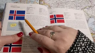 ASMR ~ Facts about the Flags of Europe ~ Soft Spoken Tracing ~ Extra Tingly ~ For Relaxation & Sleep