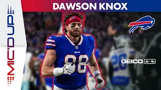 Dawson Knox Mic'd Up for Buffalo Bills Statement Win Over Dallas Cowboys!