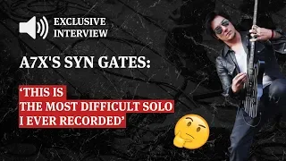Avenged Sevenfold Syn Gates: This Is The Most Difficult Solo I Ever Recorded