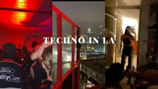 techno warehouse in LA 👽