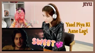 Korean Unnie REACTS to Yaad Piya Ki Aane Lagi | Divya Khosla Kumar |Neha K | 한국인 언니 발리우드 송 리액션