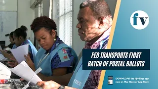 Fijian Elections Office transports the first batch of ballot papers | 18/11/2022