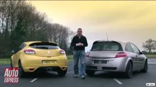 Renaultsport Megane 250 Cup vs R26R - Auto Express