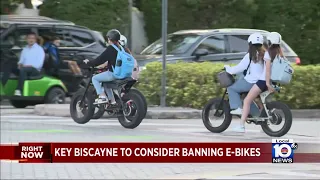 Key Biscayne to consider banning e-bikes following death of cyclist