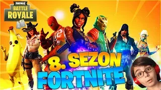 YENİ 8.SEZON GELDİ ! FORTNITE BATTLE ROYALE (Türkçe Fortnite)