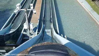 The Log Flume (HD POV) Six Flags St. Louis