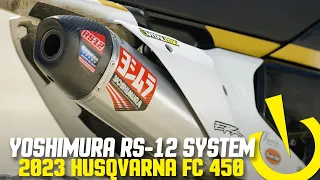 Tested | Yoshimura RS-12 Exhaust on the 2023 Husqvarna FC 450
