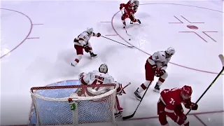 3/16/21  Dylan Larkin Goes Coast To Coast To Set Up Fabbri