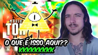 (MALUCO KKK) REAGINDO ao Rap do Bill Cipher - BEM-VINDO AO ESTRANHAGEDON | PAPYRUS DA BATATA | REACT