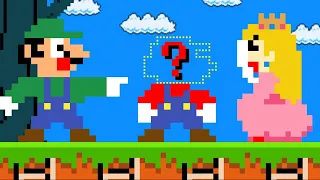 Super Mario Bros. but Mario Head is Missing?