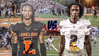 🎥 When A Defending Champ Goes Up Against A Team Full Of D1 Talent Lakeland Vs Miami Norland🏈🔥