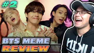 BTS MEME REVIEW #2 l WHAT IS JIMIN DOING HAHA!!!