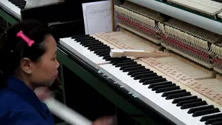 Inside a Chinese Piano Factory