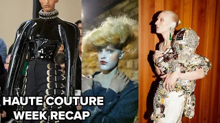 Paris Haute Couture Spring Summer 2024 Recap (Maison Margiela, Schiaparelli, Jean Paul Gaultier)