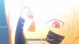 Supermassive Rasengan | Naruto Defeats Delta Boruto Episode 199 English Sub | Naruto Vs Delta