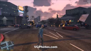 GTA V Traffic Jam Explosion