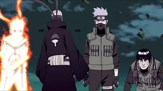 Naruto Entra En La Dimensión Kamui Para Destruir La Máscara De Tobi y Revelar Su Verdadera Identidad