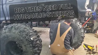 Frank Gets Full Hydraulic Steering 76 f150 (pt 8)