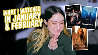 horror movies i watched in january and february