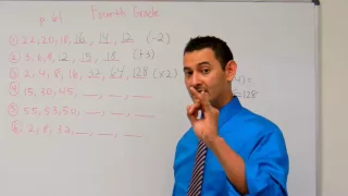 4th Grade Math: Number Patterns