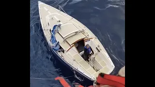 Dramatic Coast Guard video shows rescue of missing boaters after taking off in N.J.