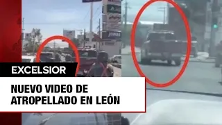 Nuevo VIDEO de atropellado en León