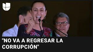 Discurso completo de Claudia Sheinbaum desde el zócalo: "Por el bien de todos, primero los pobres"