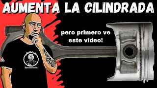 💥Como "aumentar" la CILINDRADA de la moto??? Calcula el (volumen) de tu Cilindro y que no te Engañen