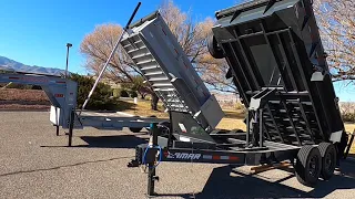 Dump trailer review and comparison!  MaxxD vs Lamar!  Two of the best!  @haulintrash #dumptrailer