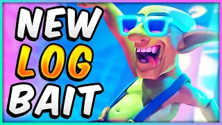 IMPOSSIBLE TO DEFEND! BEST LOG BAIT DECK for NEW META — Clash Royale