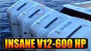 NEW MERCURY V12-600 HP !! HAULOVER BOATS | BOAT ZONE