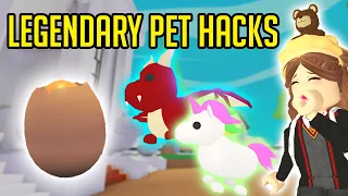 How to get a *LEGENDARY* pet from CRACKED EGG in Adopt me