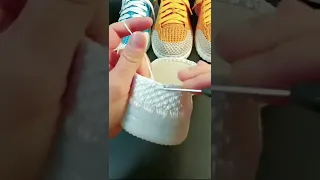Wow Super Amazing knitting Shoes handwork