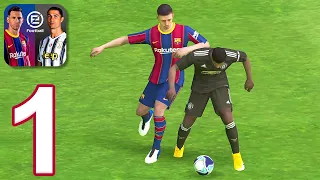 PES 2021 Mobile - Gameplay Walkthrough Part 1 - Tutorial (iOS, Android)