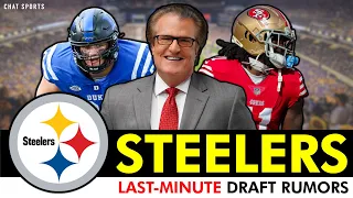LAST-MINUTE Steelers NFL Draft Rumors From Mel Kiper Jr. + Is A BIG TRADE Coming In Round 1?