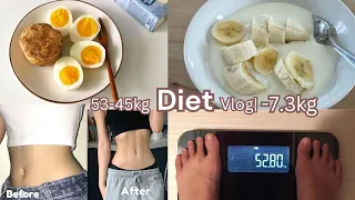 I lost 7.3kg🔥(11.3lbs) 5 days diet challenge | Diet vlog