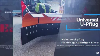 Lesnik Universal U-Pflug | Multischieber | Mehrzweckpflug