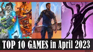 Top 10 Game Releases in April 2023