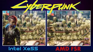 Intel XeSS in Cyberpunk!? - FSR vs. XeSS [ Visuals and Performance ] -  Arc A770