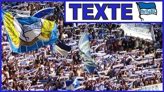 Hertha BSC FANGESÄNGE MIT TEXTEN