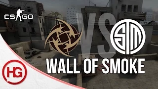 NiP vs TSM - Dust 2, Wall of Smoke A Execute (CS:GO Strategy Breakdown #9)