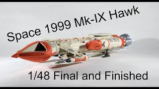 Mal's Projects: (4) Space 1999 MK-IX Hawk in 1/48