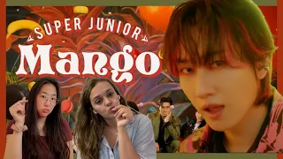 [KOR] PERFORMERS REACT: SUPER JUNIOR 슈퍼주니어 'Mango' MV 리액션