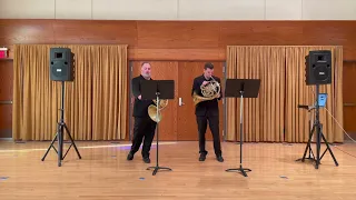 Premiere Performance - Odyssey for Two Horns and Fixed Media by James Naigus