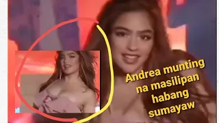 Andrea Brillantes Munting na Masilipan sa Kanyang sensing suot na damit sa ASAP natin to