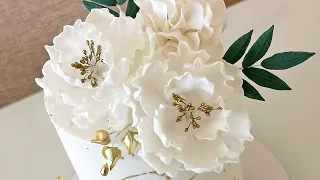 How to Make an Open Sugar Peony