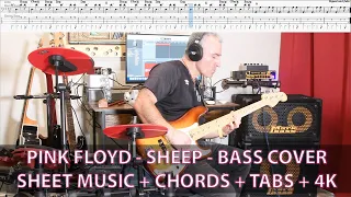 Pink Floyd - Sheep - Bass Cover with TABS