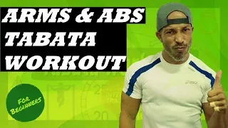 Tabata Workout 🤸 Arms & Abs Tabata 🤸 HIIT Tabata Timer 🤸