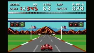 [AMSTRAD GX4000] Burnin' Rubber (Gameplay Run-through)